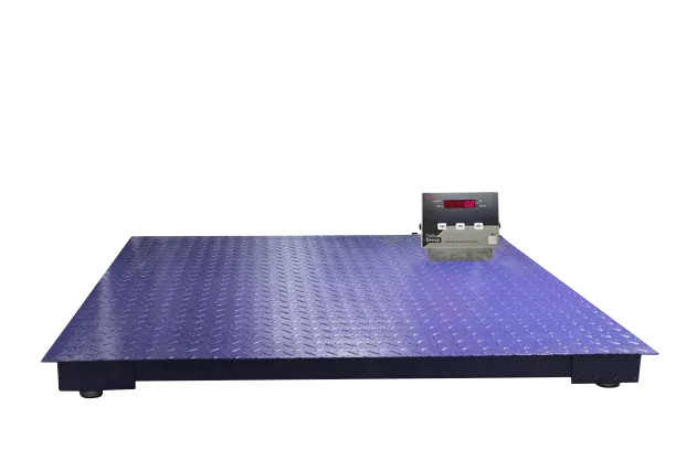 Balança de Plataforma em Aço Carbono com Chapa Xadrez